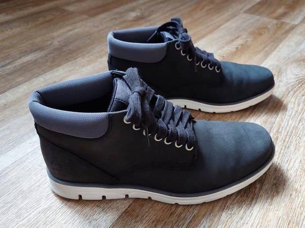 Men Timberland Boots Black Nubuck 40