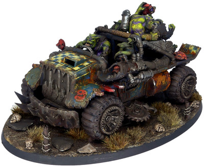 Warhammer 40K Orks Ork Speed Freeks Rukkatruk Squigbuggy