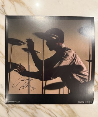 James Blake - Trying Times SIGNED AUTOGRAPHED WHITE VINYL