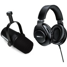 Shure MV7X Dynamic Broadcast Microphone Podcast Bundle