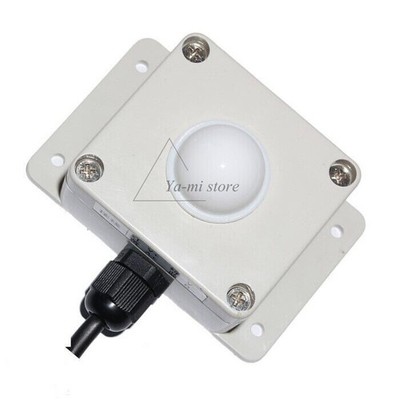 20W Range Illuminance RS485 4-20mA 0-5V 0-10V Light Meter Light Intensity Sensor