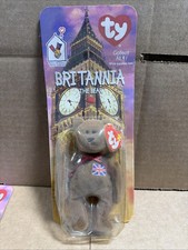 Britannia  Erin The Bear Beanie Baby NEW IN BOX