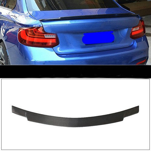 REAL CARBON FIBER REAR TRUNK SPOILER For BMW F87 M2 F22 2014-2020 15 19 MTC