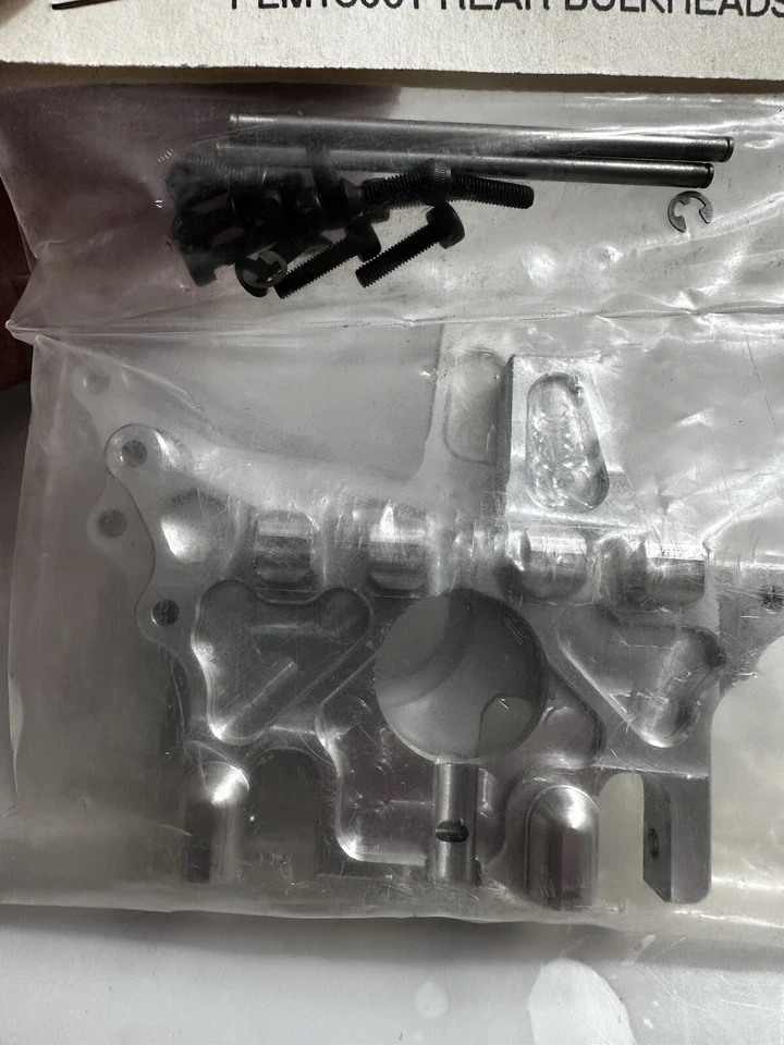 Fast Lane Machine  FLM 18001 Rear Bulkheads  T  & E-Maxx . 6061 T6 Alum - Image 3 of 3