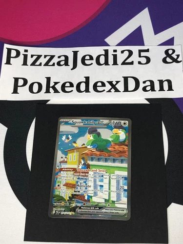 Squawkabilly ex 264/193 - Special Illustration Rare - Pokemon TCG Paldea Evolved
