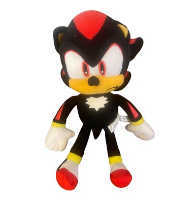 Sonic the Hedgehog 12'' Plush Figure - Black Sonic Shadow Plush Toy   12'' Super 