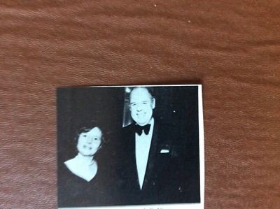 L1d Ephemera 1974 Bild Löwen Abendessen Leicester Mr Mrs F R Dixon
