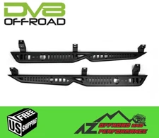 DV8 Offroad OE Plus Side Steps for '16-'23 Toyota Tacoma Crew Cab 3rd Gen