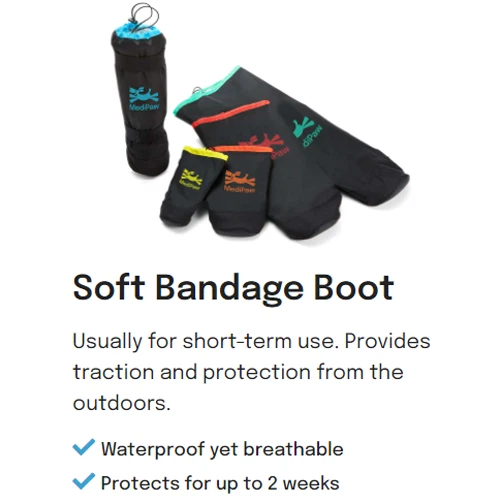 MediPaw Soft Bandage Protective Veterinary Dog Boots - Picture 6 of 12
