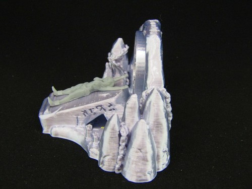 Sacrificial Altar w/ Victim Scatter Terrain Scenery 3D Printed Mini Miniature - Picture 4 of 10