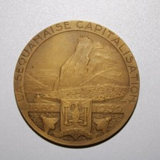 Médaille Art déco de René Baudichon, 1939