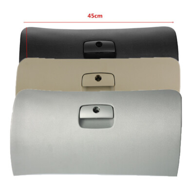 Car Inner Storage Glove Box Cover Lid Handle Lock Hole Black For VW Passat B5 eB