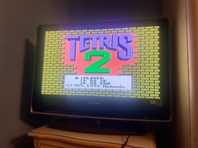 Nintendo NES Tetris and Tetris 2-Tested and Works