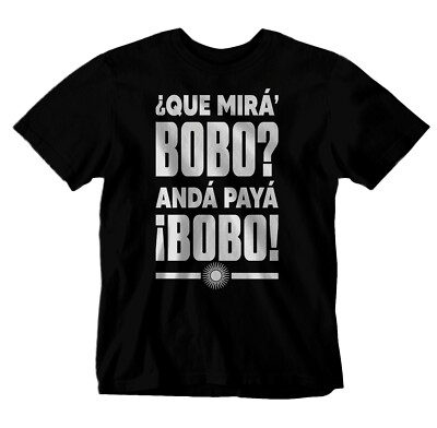 Argentina t shirt Que Mira Bobo World Cup Qatar 2022 Messi - Main Image