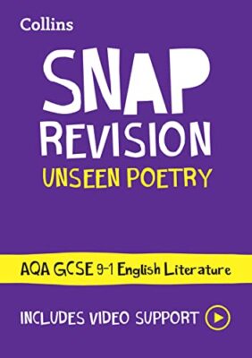 AQA Unseen Poetry Anthology Revision Guide: Ideal for home learn