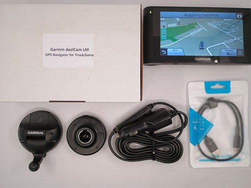 6.1" Garmin dezlCam LMT Truck GPS Navigator Built-in Dash Cam (Free Map Updates)