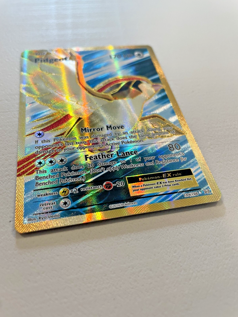 Pidgeot EX 104/108 Evolutions Pokemon Cards | eBay