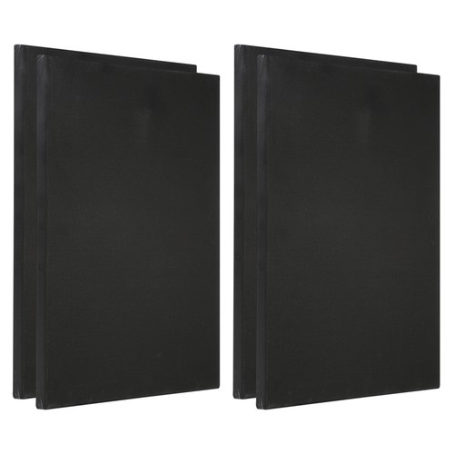 Painting Canvas Panels, 4 Pack 12x16 Inch Rectangle Blank Art Board