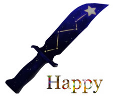 NIGHTSTAR KNIFE🖤💙FAST DELIVERY!!!🖤💙MM2 LEGENDARY CHRISTMAS 2024 ROBLOX