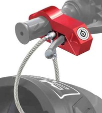 Motorcycle Handlebar Lock Motorcycle Helmet Lock Brake Lock Anti-Theft Grip Lock