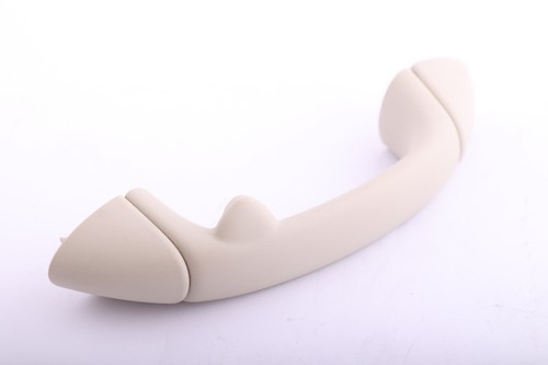 BMW Mini Cooper R55 R56 LCI Rear right headlining grab handle O/S Light Beige - Picture 4 of 12