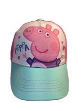 New Peppa Pig Youth Size Adjustable Ball Cap Hat