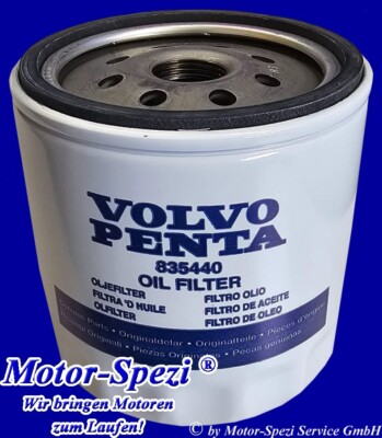 Volvo Penta Ölfilter für 5.7GL, 5.7GLi und 5.7GSi, original 835440