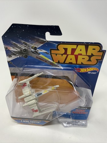 Star Wars Hot Wheels Diecast X-Wing Fighter Red 5 Mattel CGW67 - Picture 11 of 12