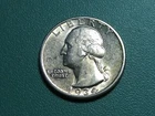 1934-P  Washington Silver Quarter...#34439.... Choice AU