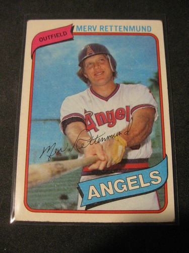 1980 CALIFORNIA ANGELS 4-CARD VINTAGE LOT Dan Ford/Don Aase/Rettenmund/Tanana - Picture 5 of 6