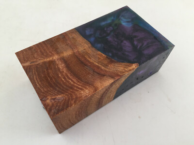 Box Elder Hybrid Stabilized Blank - 1.5 x 2.5 x 4.5'' - box mod - #336