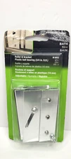 Prime Line Frameless Shower Door Roller & Bracket Plastic Ball Bearing 3/4"