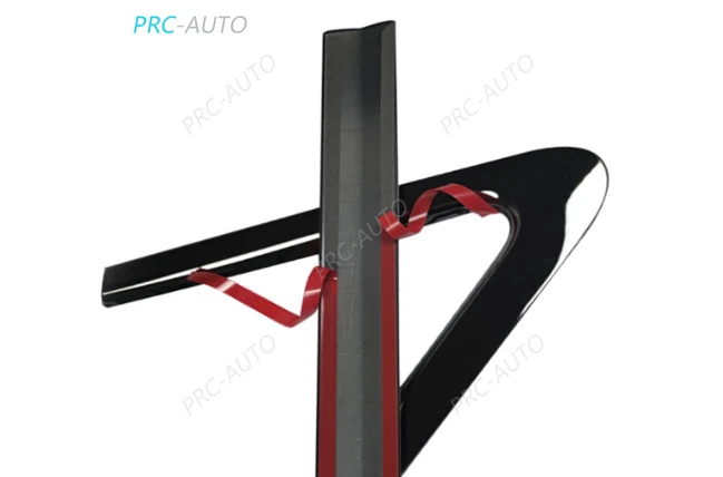 Para Mini Cooper Clubman R55 2 puertas 2008-14 Negro Ventanas Alféizar Moldura Tira Borde Foto 4 de 4