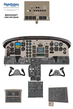 Beechcraft King Air C90A/B Cockpit Poster