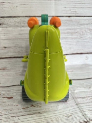 RARE 1998 RUGRATS REPTAR WAGON Stamper Activity Case Large Pull Toy *Read - Picture 11 of 17