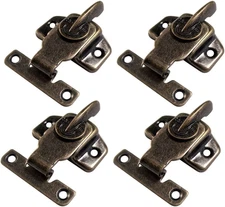4 Pcs Metal Table Locks - Dining, Extension & Conference Tables (Bronze) with Bu