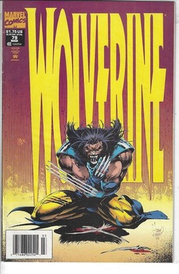 Wolverine #79 MAR - Newsstand MARVEL COMICS - VF