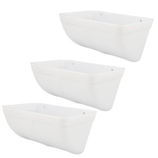 _Hanging Poultry Feeder Large Capacity Space Saving Plastic Hanging Chicken