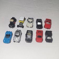 Vintage Galoob Micro Machines Deluxe Lot Of 10 Ferrari, Mercedes, Corvette READ