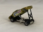 Hot Wheels Plymouth SNAKE Barracuda Funny Car 1994 Vintage Series II Yellow RLs