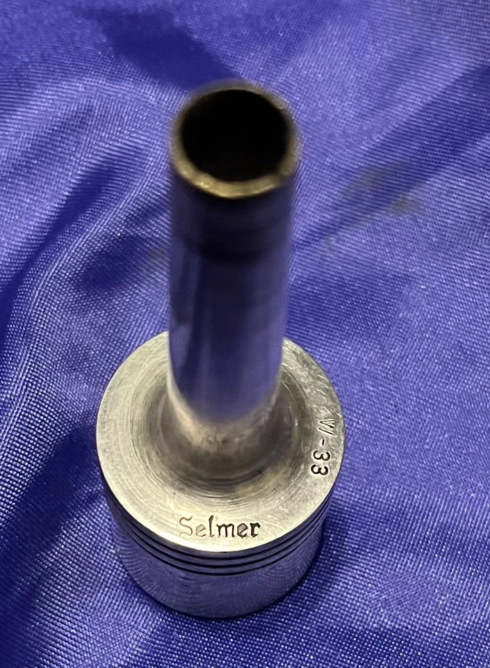 超罕见 Selmer W 33 小号吹嘴重量级 — 第 3/4 张图片