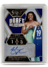 2024 Select WNBA Arike Ogunbowale Draft Selections Signatures Prizm Silver