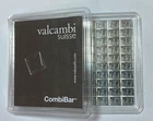 Valcambi Suisse Combibar 100x1g .999 Fine Silver Bar 100 Gram Breakable Bar