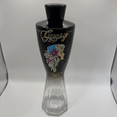 Gypsy Vodka USA EMPTY Distilled Liquor Bottle 750 Ml
