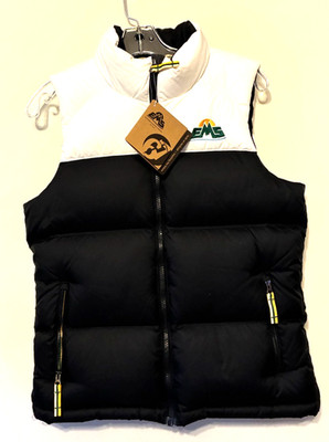NEW EMS Eastern Mountain Sport DOWN Vest Women Small Water & Wind Proof Packable