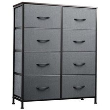 Modern 8 Drawer Fabric Storage Chest - Durable and Stylish Organization