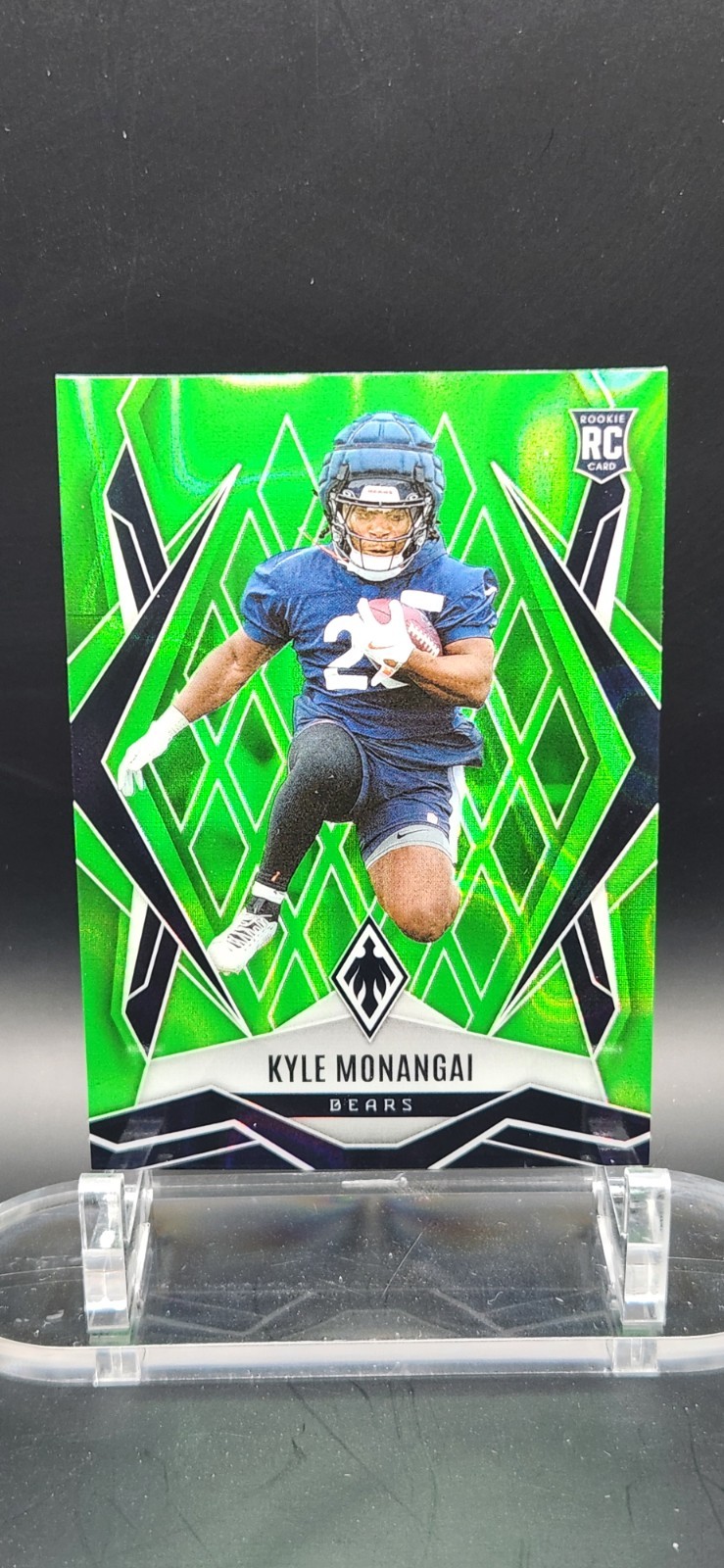 2025 Panini Phoenix Kyle Monangai #249 Lime Green Lava 087/225 (RC)