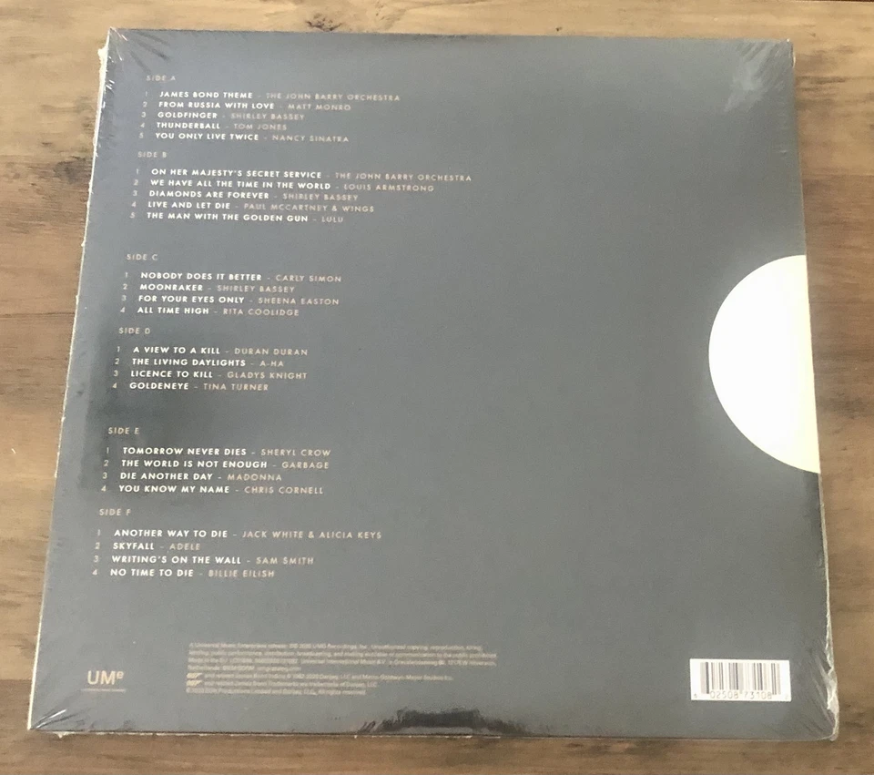 VARIOUS ARTISTS - THE BEST OF BOND... JAMES BOND 3 LP SET sealed. mint - Image 2 of 4