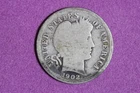 ESTATE FIND 1902 S Barber Dime #K60098