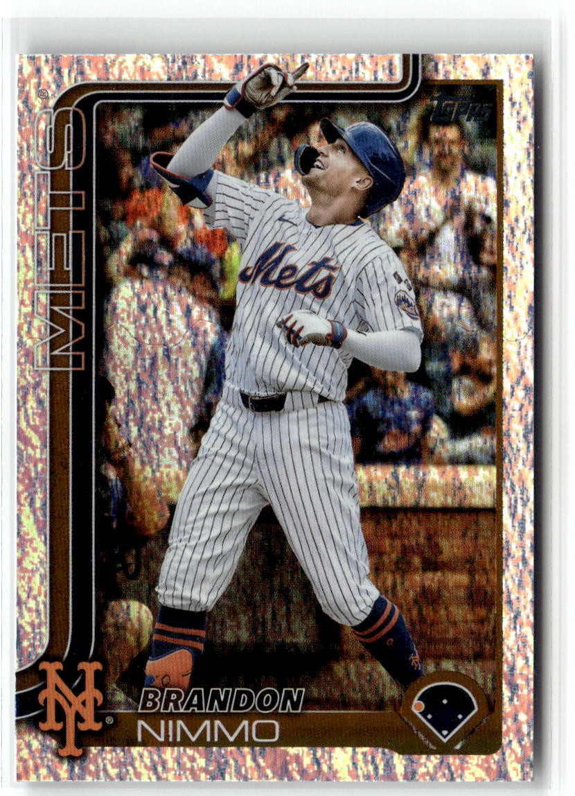 2025 Topps #331 Brandon Nimmo Sandglitter